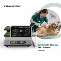 Máquina de Terapia de Ondas de Choque Veterinaria Kaphaphysio para Rehabilitación de Lesiones Deportivas en Caballos, Tendones, Ligamentos y Articulaciones