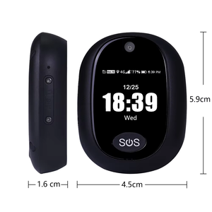 V45 Mini <span class=keywords><strong>Traceur</strong></span> GPS <span class=keywords><strong>Portable</strong></span> 4G pour Enfants, Étanche IP67, Appel Bidirectionnel, Bouton SOS, Dispositif de Suivi GPS pour Personnes Âgées - Product Image 5