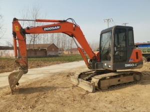 Doosan รถขุดดินขนาดเล็ก6ตัน DX60-9C รถขุดตีนตะขาบ Doosan 60 - Product Image 3
