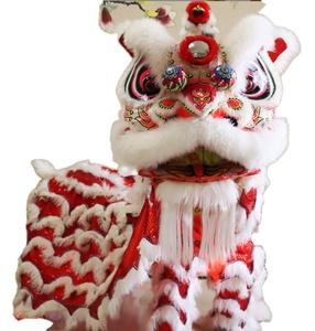 Costume da Leone Danzante Cinese Taglia Standard per Spettacoli di <span class=keywords><strong>Danza</strong></span> del Leone, Cultura Cinese, per Due Adulti - Product Image 1