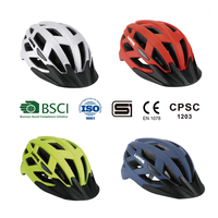 Casque de cyclisme de qualité supérieure pour les lumières t avec visière casque patins réglables casques de vélo