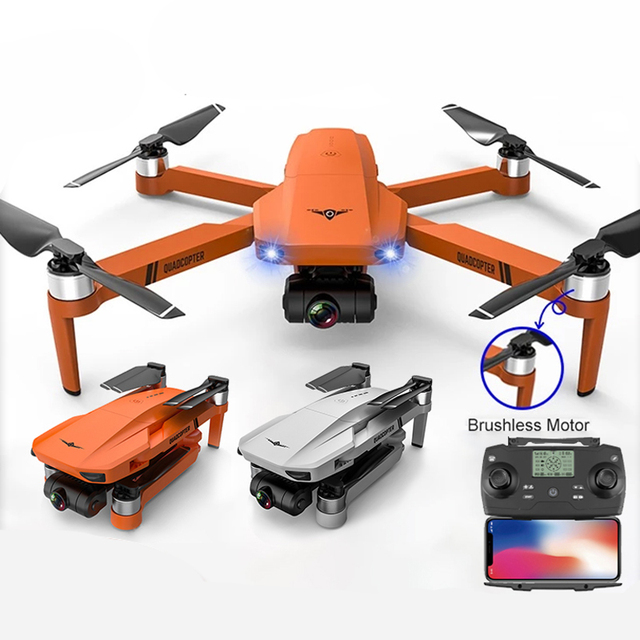 GPS Drones 8K HD Camera Gimbal Professional Drones Photography Brushless Remote Control Quadcopter Pocket Dron KF102