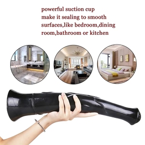 FAAK Shop Dildo anal de 17 pouces de long, grand modèle, en silicone, jouet animal pour femmes, pour la masturbation - Product Image 4