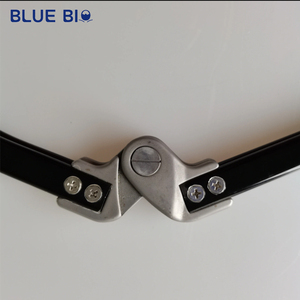 Bisagras de rodillera de extremidades artificiales, bisagras de rodilla ortopédicas de acero inoxidable, 17mm, 19mm, articulación de rodilla ortopédica, bloqueo suizo trasero - Product Image 5