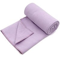 Serviette en microfibre en gros d'usine, impression personnalisée, serviette de yoga et de gym avec poignées, super absorbante, pour le Pilates et le yoga