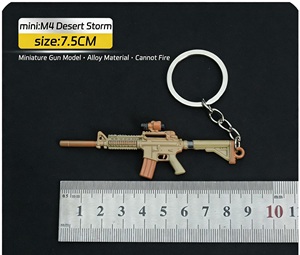 ขายส่งพวงกุญแจปืนโลหะผสมขนาดเล็ก 49 แบบ รุ่นปืนพก ของเล่นเท่ๆ สำหรับเด็กผู้ชาย ของตกแต่งกระเป๋าเป้สะพายหลัง ของขวัญวันเกิดสำหรับเด็กผู้ชาย - Product Image 4