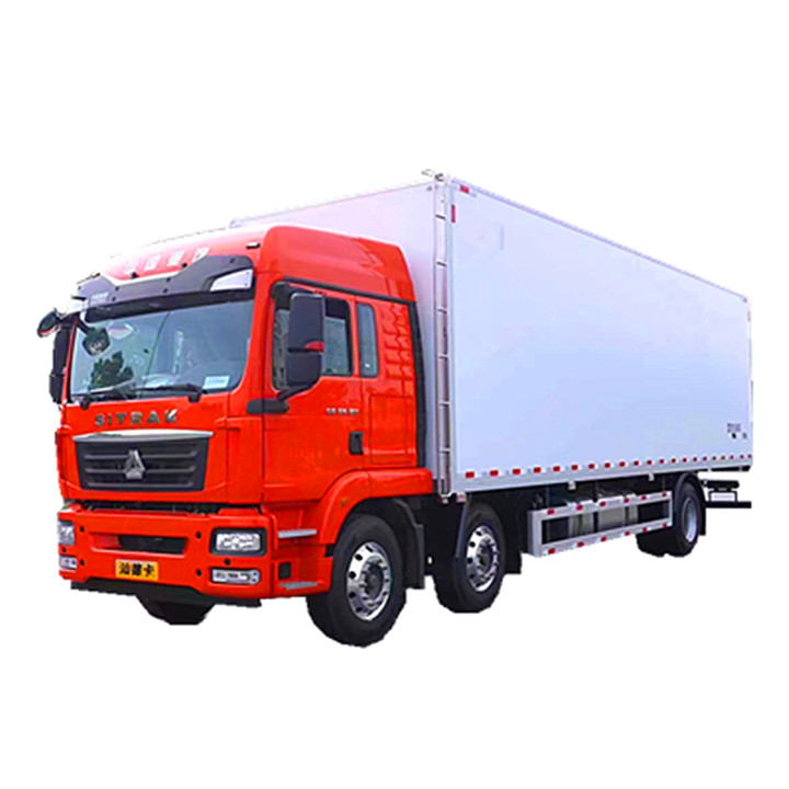 Sinotruk Shandeka 6x2 refrigerated truck 3-axle refrigerated truck sales Custom refrigerated truck