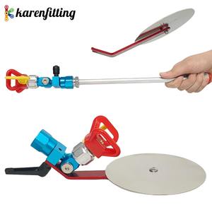 Accessoires de pistolet de peinture sans air en acier inoxydable personnalisables, de haute qualité et durables, avec déflecteur de séparation des couleurs, outil de peinture pour tous les systèmes sans air - Product Image 4