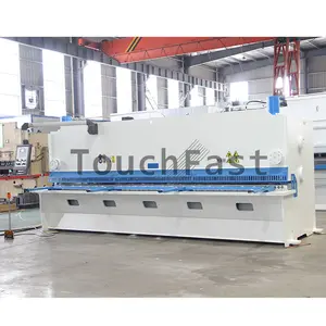 Touchfast 4mm 6mm 8mm 12mm Plate Sheet Metal CNC Guillotine Hydraulic Shearing Machine