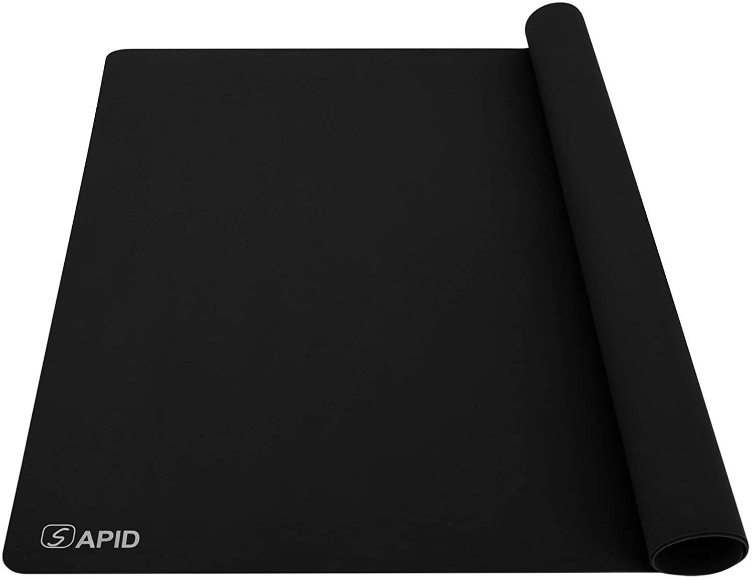 Tappetino Isolante In Silicone Per Cucina 25x20 Cm | Sottopentola Antiscivolo Resistente Al Calore | Nero