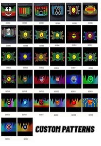 6 Panel Led yanıp sönen ışık up parlak Led ekran şapka beyzbol spor şapka kap ile adam satış için Led ışık - Product Image 4