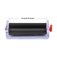Accessoire pour papier à rouler, taille réglable manuelle 70 mm, rouleuse transparente en plastique, rouleuse à tabac, machine à rouler des cigarettes