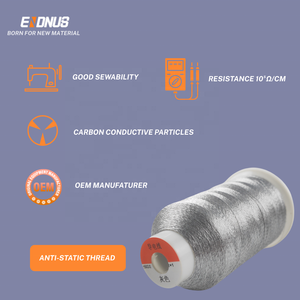 ESD may may phụ kiện sợi <span class=keywords><strong>Carbon</strong></span> chống tĩnh dẫn may chủ đề - Product Image 5