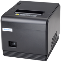 Pabrik Xprinter XP-Q200 Menerima Tiket Printer USB + LAN Port/POS 80 Driver Printer Thermal