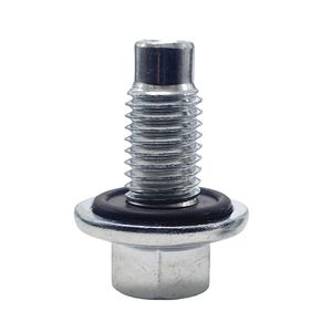 Buick Chevrolet Oil Drain <b>Plug</b> 11562588 Carbon Steel Zinc Plated For Engine Oil Pan <b>Replacement</b> - Product Image 3