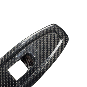 إطار ديكور لمفتاح رفع زجاجي لسلسلة 2 من ألياف الكربون الحقيقية ملحقات السيارات الداخلية - Product Image 2