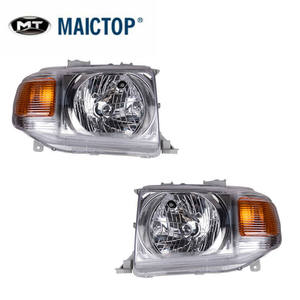Faros delanteros con fondo blanco aptos para camionetas Land Cruiser FJ79 de 2007-2021. - Product Image 3