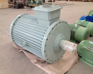 เครื่องกำเนิดไฟฟ้ากระแสสลับแม่เหล็กถาวร 3 เฟส ขนาด 50KW 100KW 150KW  โครงเหล็กกล้าคาร์บอน แรงดันไฟฟ้า 48V-600V พลังงานทดแทน ความเร็วรอบต่างๆ - Product Image 5