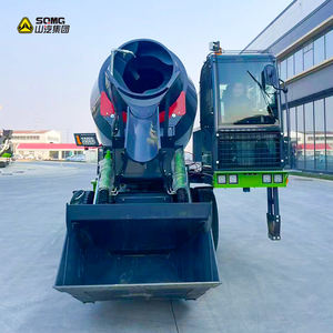 מפעל לספק 0.5m3 <span class=keywords><strong>0.8m3</strong></span> 4m3 6.5m3 2 2 מ 3 מ 3 ק עצמי טעינת דלי בטון ערבוב מכונית מערבל - Product Image 6