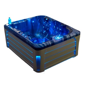 Debra 4-person Blue <strong>Cloud</strong> Outdoor Hot <strong>Tub</strong> Outdoor Luxury Hydro USA Balboa Hot <strong>Tub</strong> for Backyard - Product Image 4