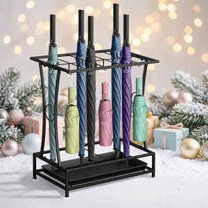 Multi-Hook <b>Coat</b> <b>Stand</b> for Home & Office Organizer <b>Stand</b> Freestanding Entryway Organizer Tall <b>Coat</b> Rack <b>with</b> Umbrella Base - Product Image 1