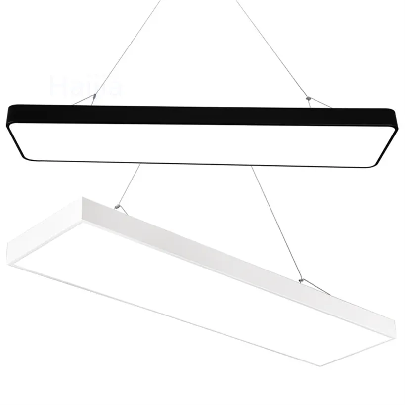 Lampu Linear Gantung Led Tahan Air 20W 40W IP54, Lampu Linear Led 4 Kaki 8 Kaki Daya Tinggi untuk Supermarket