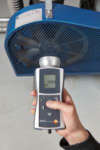 Novo Genuine Testo 477 Stroboscope Handheld LED Strobe RPM Medição Dispositivo - Product Image 6