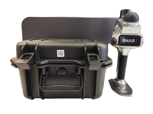 SHARE SLAM S20 3D LiDAR Scanner the international version features an RTK module and a mechanical shutter with 20 megapixels.