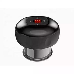 Producto caliente Masaje de vacío inteligente eléctrico ABS + Copa de ventosas de silicona Máquina de ventosas de terapia de luz roja con vibración - Product Image 6
