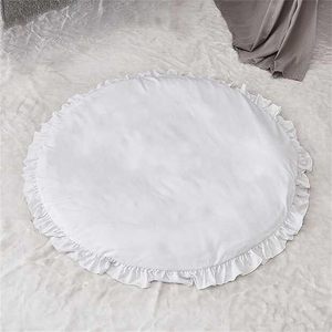 Gery Kids Play Mat Toy House Round Ruffle Edge Nursery Rug <span class=keywords><strong>Tapis</strong></span> en coton pour la décoration de la salle de jeux. - Product Image 6