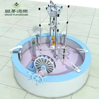 Dream Personnalisable Kids Indoor Outdoor Interactive Water Gun Fishing Waterwheel Fountain Skidway Table Fort Playground Equipment