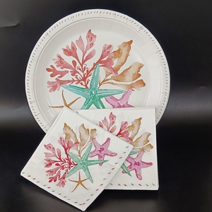 Vaisselle <span class=keywords><strong>jetable</strong></span> <span class=keywords><strong>en</strong></span> papier de style océan écologique, gobelet <span class=keywords><strong>en</strong></span> papier de style estival, <span class=keywords><strong>assiette</strong></span> <span class=keywords><strong>et</strong></span> serviette pour la plage - Product Image 4