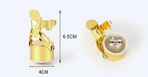 <span class=keywords><strong>Bouchon</strong></span> de bouteille de vin mousseux personnalisé en acier inoxydable, <span class=keywords><strong>bouchon</strong></span> de bouteille de champagne - Product Image 6