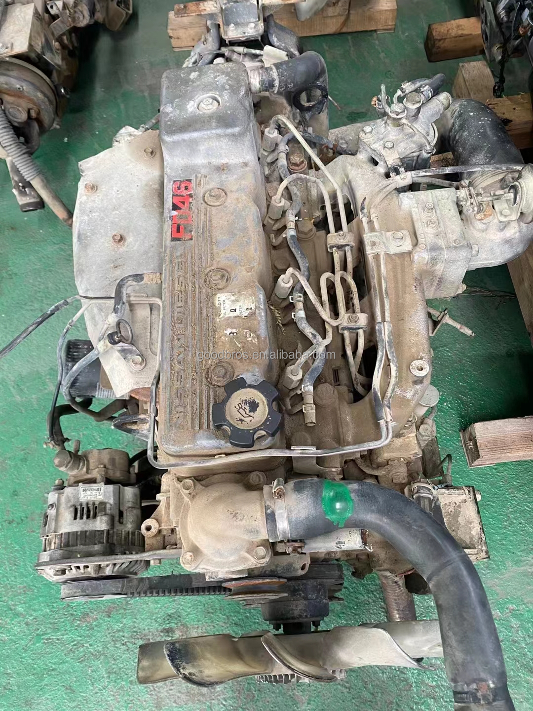 日産UD FD46-TディーゼルエンジンFD46T UD MK150オリジナル中古