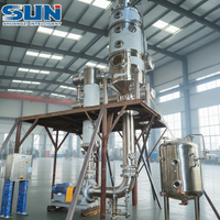 Evaporador de Circulación Forzada de Vapor de Acero Inoxidable de Alta Eficiencia SUN, Controlado por PLC, con Ahorro de Energía para Salsa de Chile