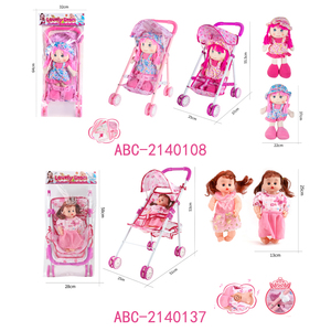 Lucky Toys Juguete Babydoll Poussette Jogger Baby Carriage Play Toy Baby Doll Poussette pour les tout-petits - Product Image 5