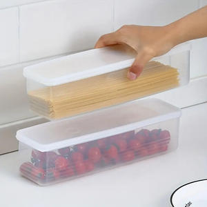 Noodle Box Noodle Storage Box Long Hanging Noodle Preservation Box <b>Large</b> Pasta Rectangular <b>Large</b> Capacity Food - Product Image 5