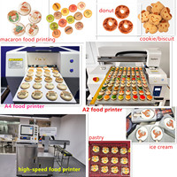 Produits Tendances 2025 Nouveautés Imprimante Alimentaire Numérique à Encre Comestible pour Décoration de Gâteaux et Biscuits A4