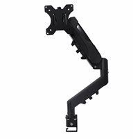 Nouveau support mural premium pour moniteur unique, bras articulé à ressort à gaz, inclinaison et rotation, support VESA 75 100, configuration d'écran industrielle, 10 kg