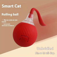 Nouveau Style Durable Intelligent Auto-mobilité USB Chargeur Intérieur Extérieur Libération Énergie Smart Interactive Chat Jouet Balle pour Chats
