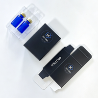 Boîtes et étiquettes d'emballage personnalisées avec finition brillante ou mate, de 3 ml, 5 ml et 10 ml, équipées de plateaux en plastique pour l'emballage