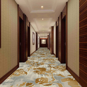 Nouvelle mode antidérapant cinéma hôtel 3D imprimé tapis mur à mur commercial KTV billard salle décor boucle pile imprimé tapis - Product Image 6