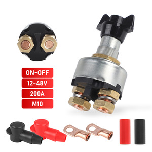 ชุดสวิตช์โรตารี่ซีเอ็นสปีด 12-48V 200A M10 เปิด-ปิด สำหรับใช้ในยานยนต์ - Product Image 1