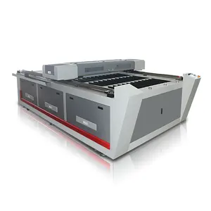 1300*900mm 1300*2500 1325 W tela de vidrio CO2 CNC máquina cortadora de grabado láser 100 2513 2516 W Co2 máquina de corte láser de madera conducción en estante