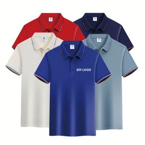 เสื้อโปโลแฟชั่นใหม่ขายดี ลดราคา เสื้อกอล์ฟเปล่าๆ รับผลิตตามสั่ง ขายส่ง เสื้อโปโลผู้ชาย ระบายอากาศ แห้งเร็ว ใส่สบาย - Product Image 4