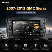 Autoradio Android en gros avec écran tactile 7 pouces, système audio vidéo GPS Navigation DVD multimédia pour GMC Sierra 2007-2013
