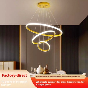 Hiện đại tối giản dẫn đèn chùm cho ăn sống phòng ngủ Trung Sơn trang trí nội thất nhà máy bán hàng trực tiếp có sẵn kích thước trung - Product Image 2