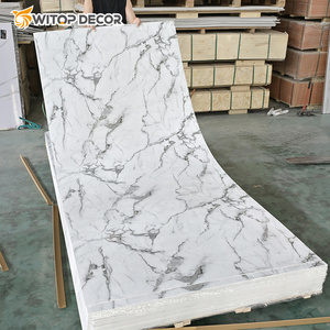 Losas de PVC Tipo Mármol de Alto Brillo para Interiores - Product Image 1