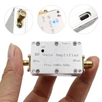 Amplificateur RF 10M-6GHz 10dB 20dB 30dB 40dB à gain élevé, amplificateur récepteur push-pull, autre marque, sans modèle