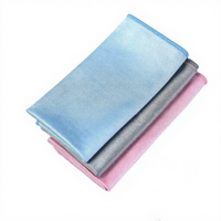 Serviette en microfibre sans peluches pour le nettoyage des fenêtres, séchage rapide, pour miroirs et vitres, chiffon de polissage en microfibre épais et absorbant